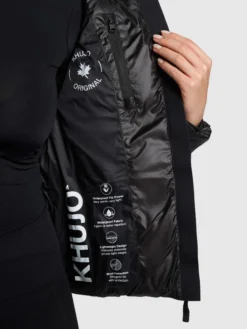 Jacke ENITS SHINY BLACK