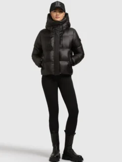 Jacke ENITS SHINY BLACK