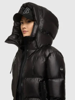 Jacke ENITS SHINY BLACK