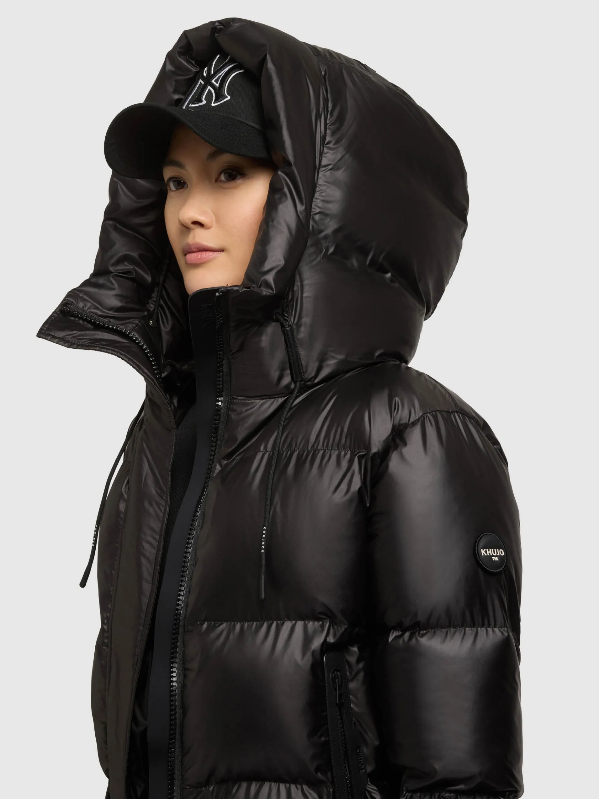 Jacke ENITS SHINY BLACK