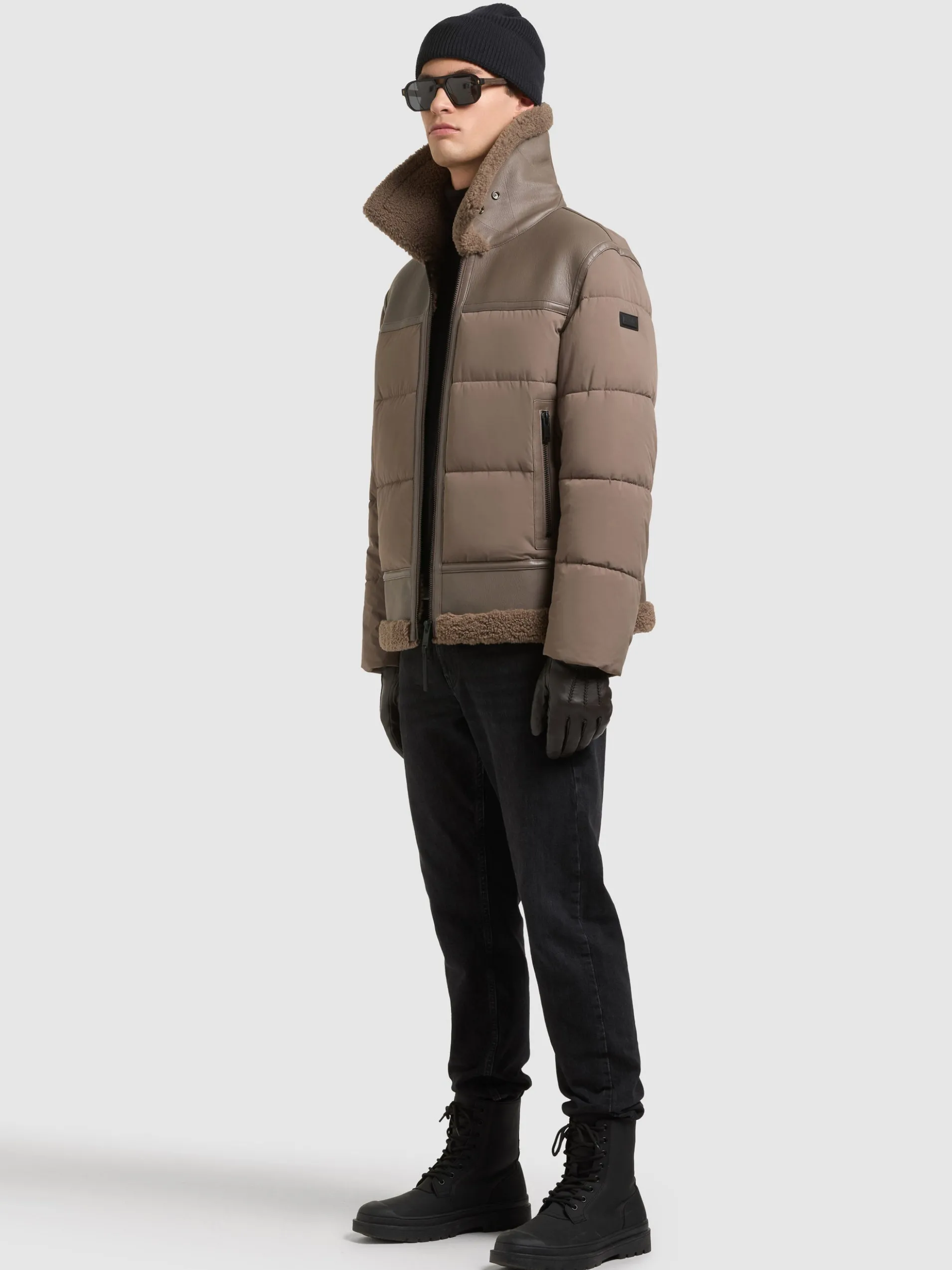 Jacke FLINT TAUPE BROWN