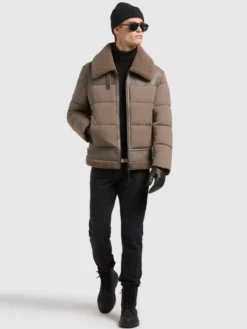 Jacke FLINT TAUPE BROWN
