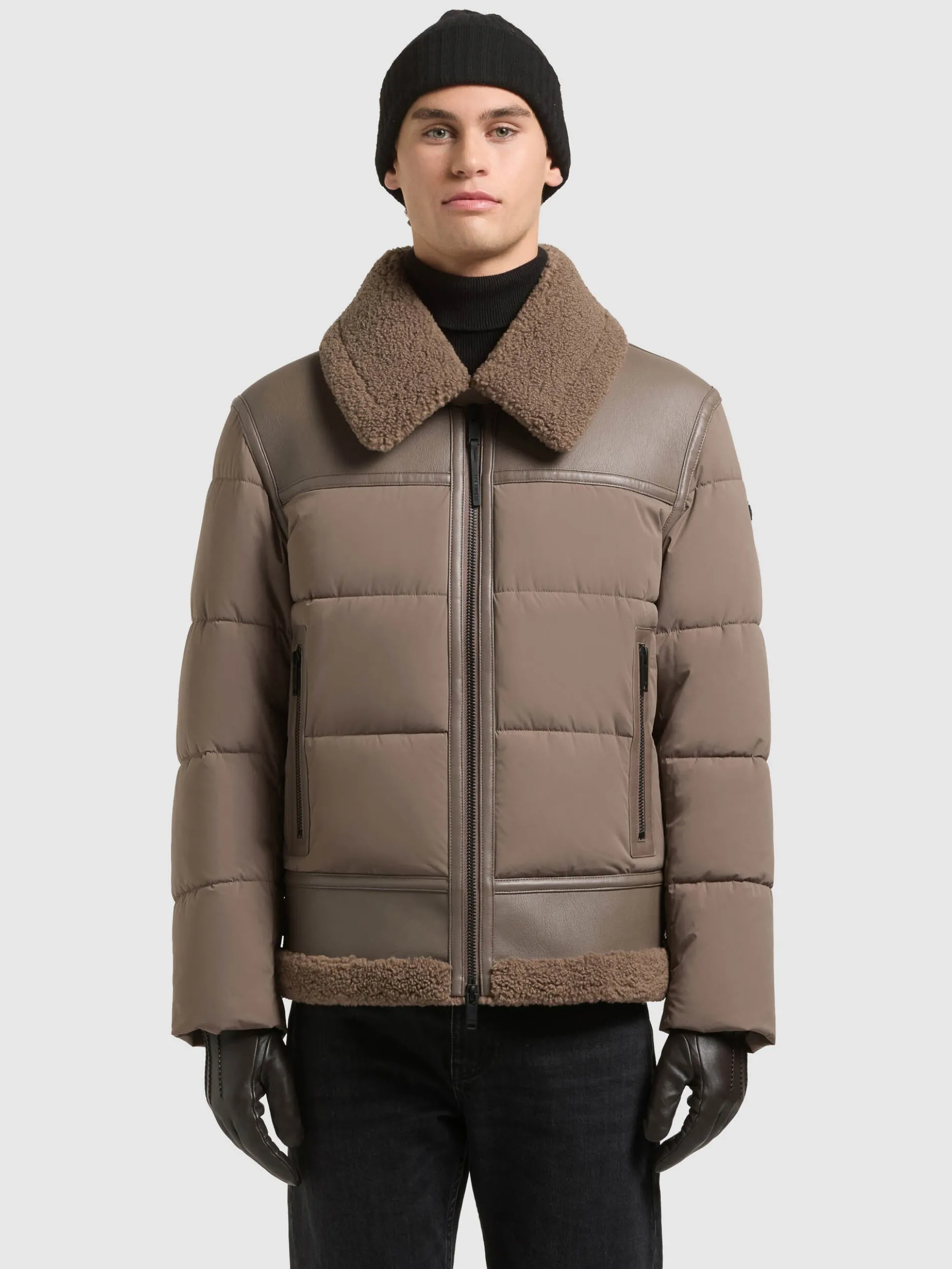 Jacke FLINT TAUPE BROWN