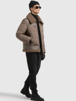 Jacke FLINT TAUPE BROWN