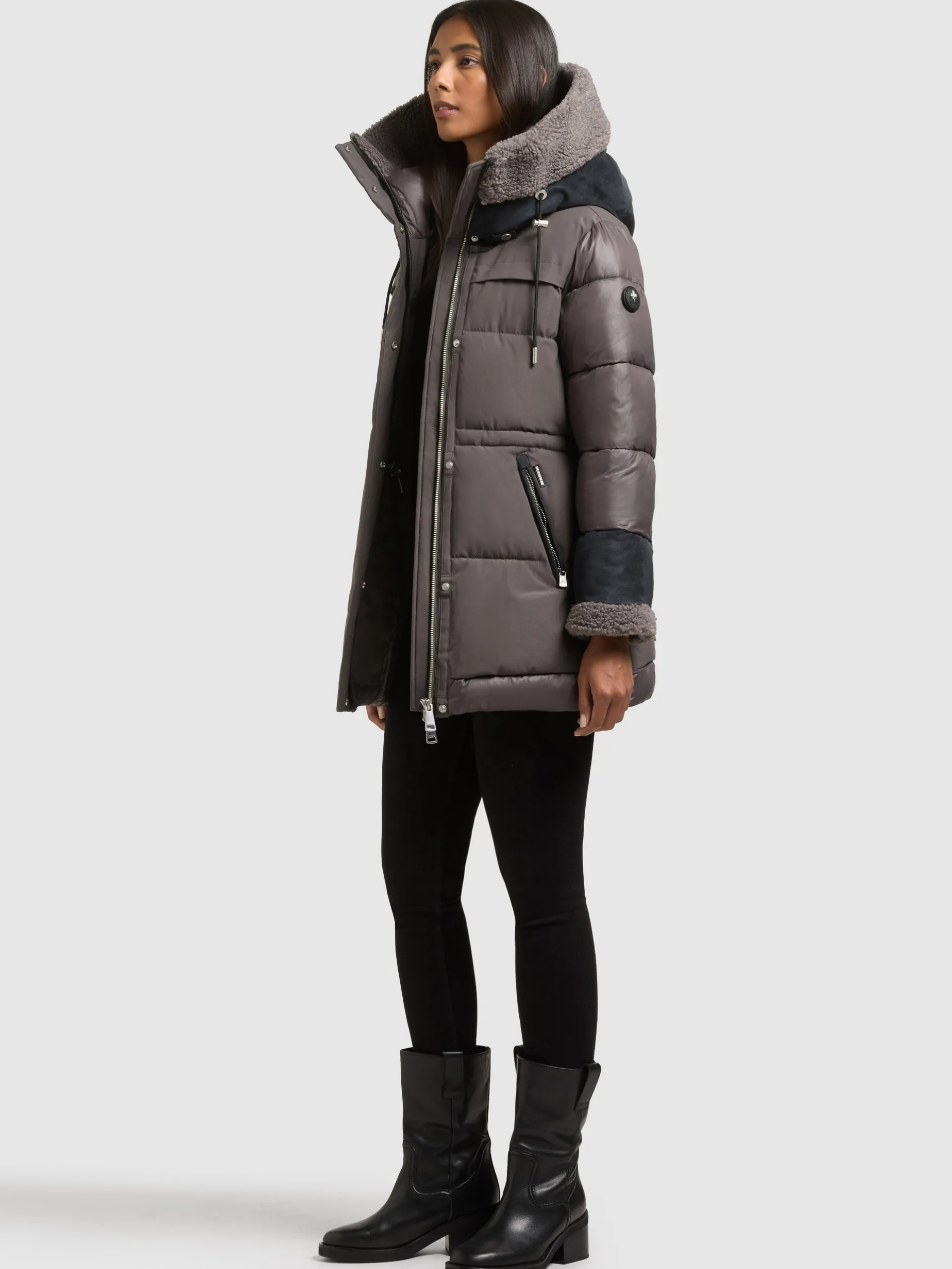 Jacke FRANNI GRAPHITE GREY