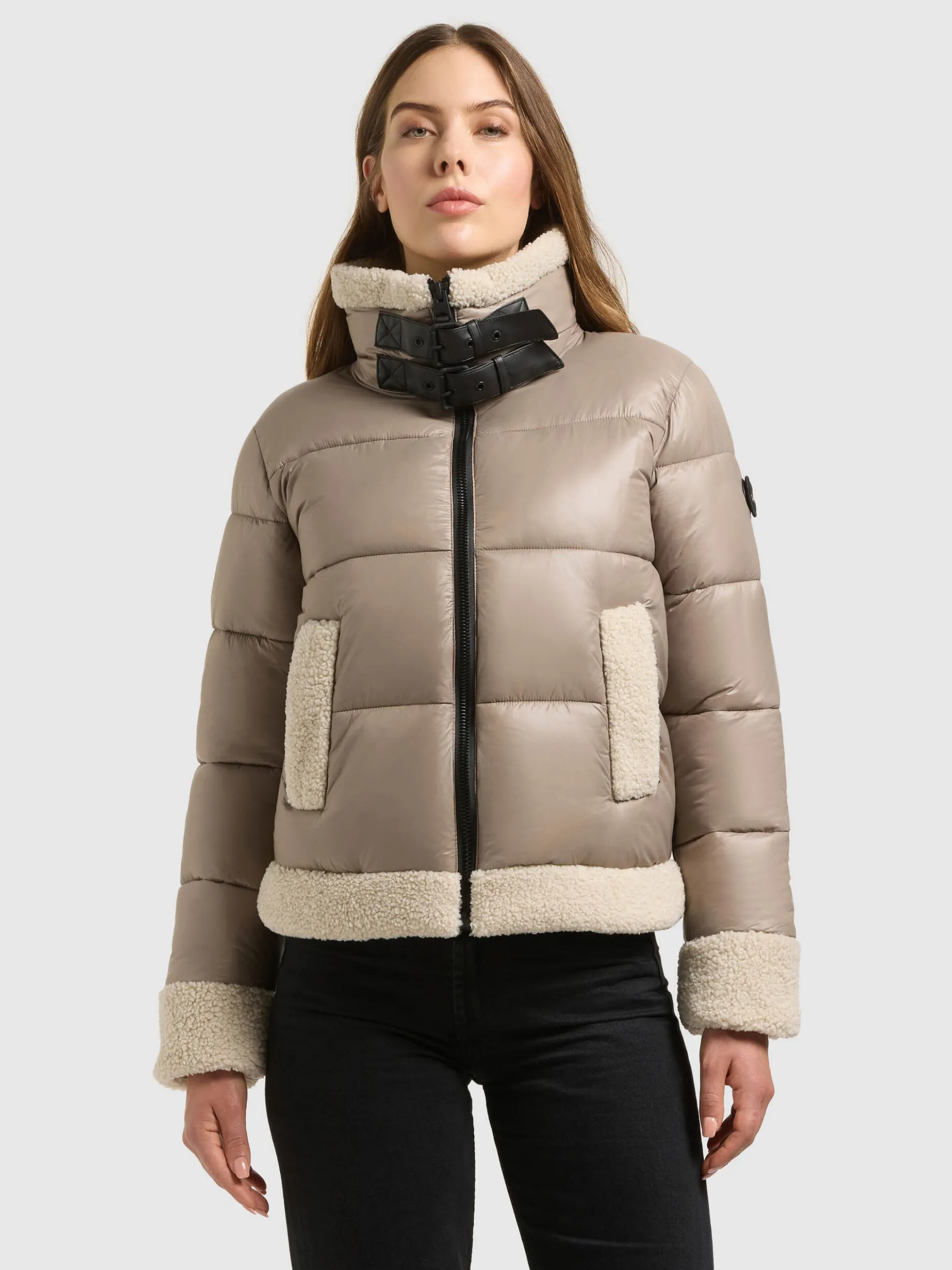 Jacke GHALIA TAUPE GREY
