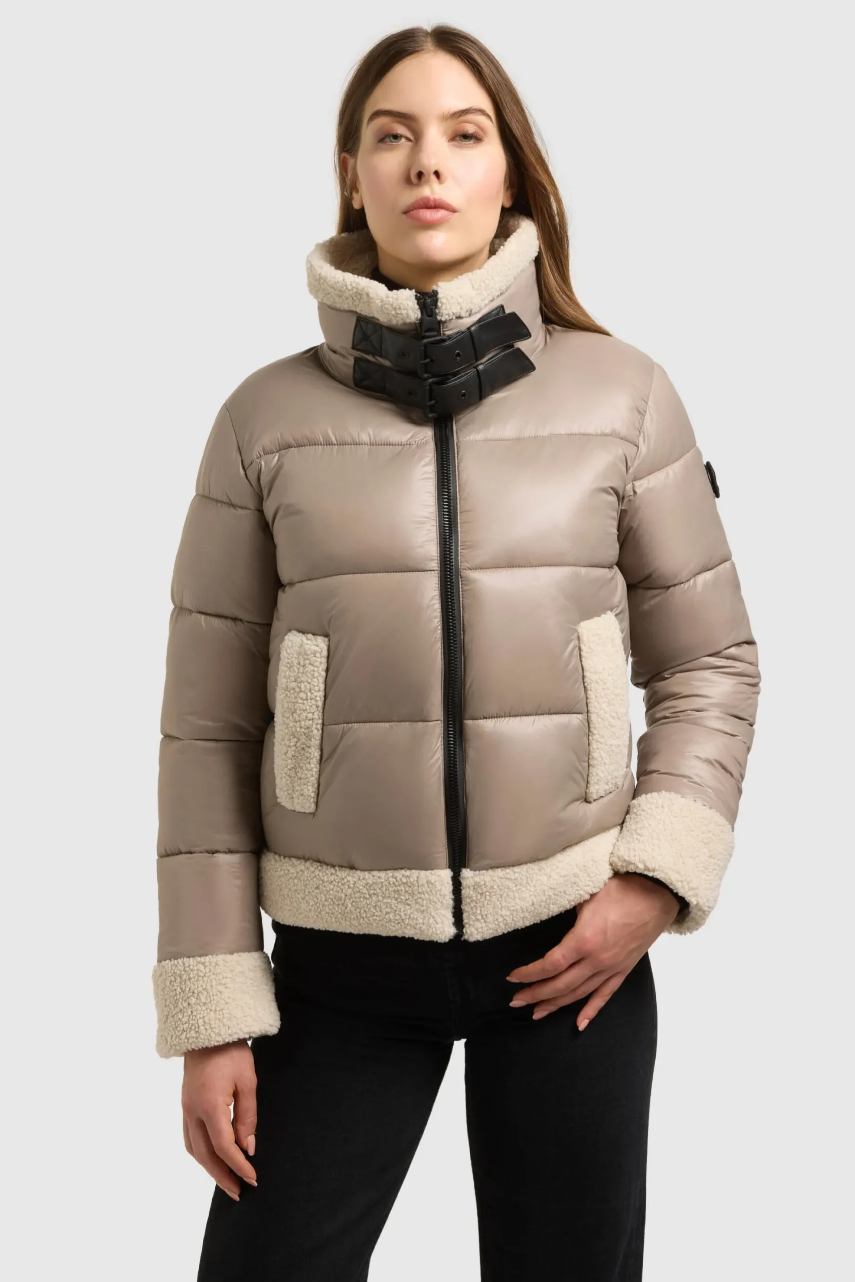 Jacke GHALIA TAUPE GREY
