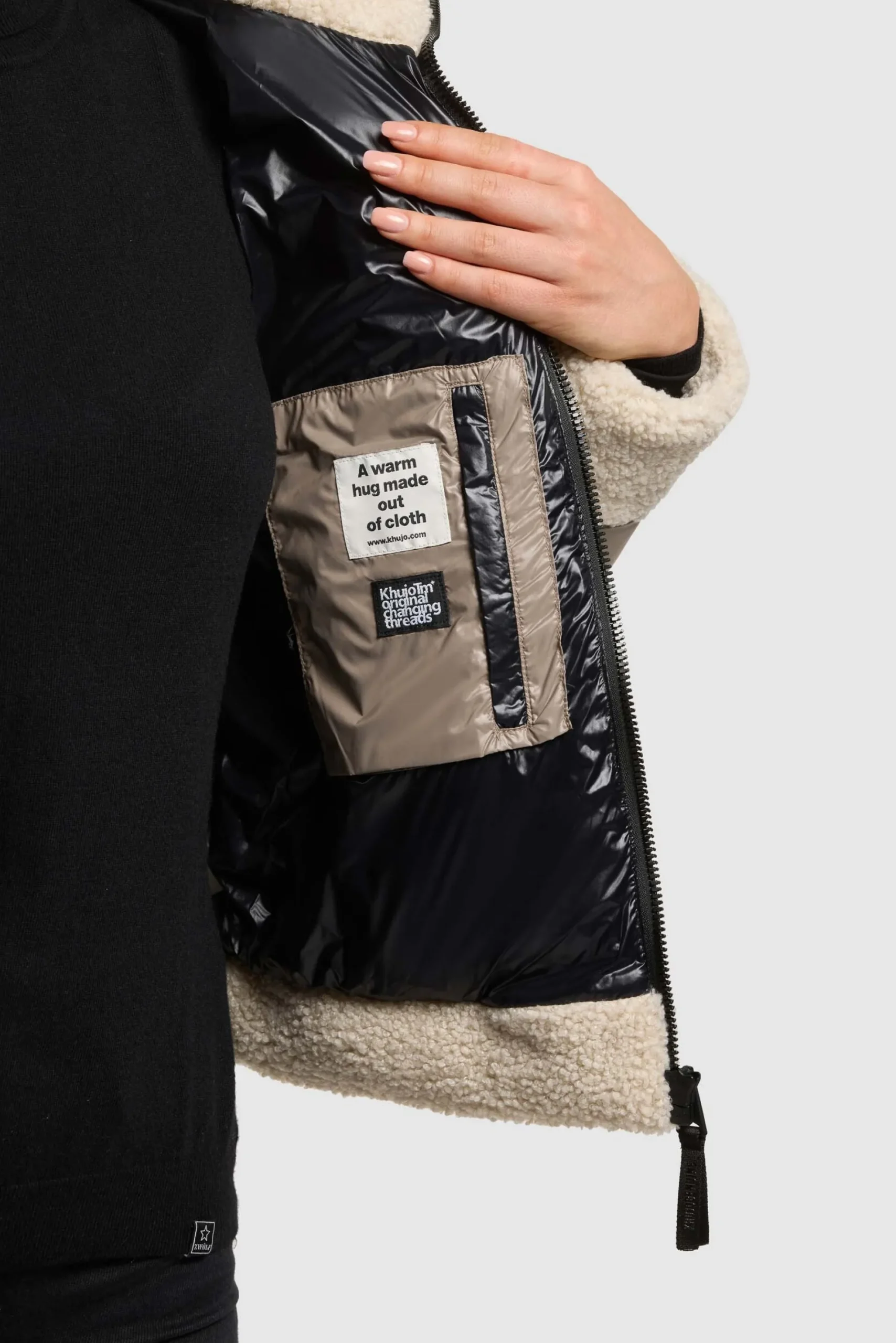 Jacke GHALIA TAUPE GREY