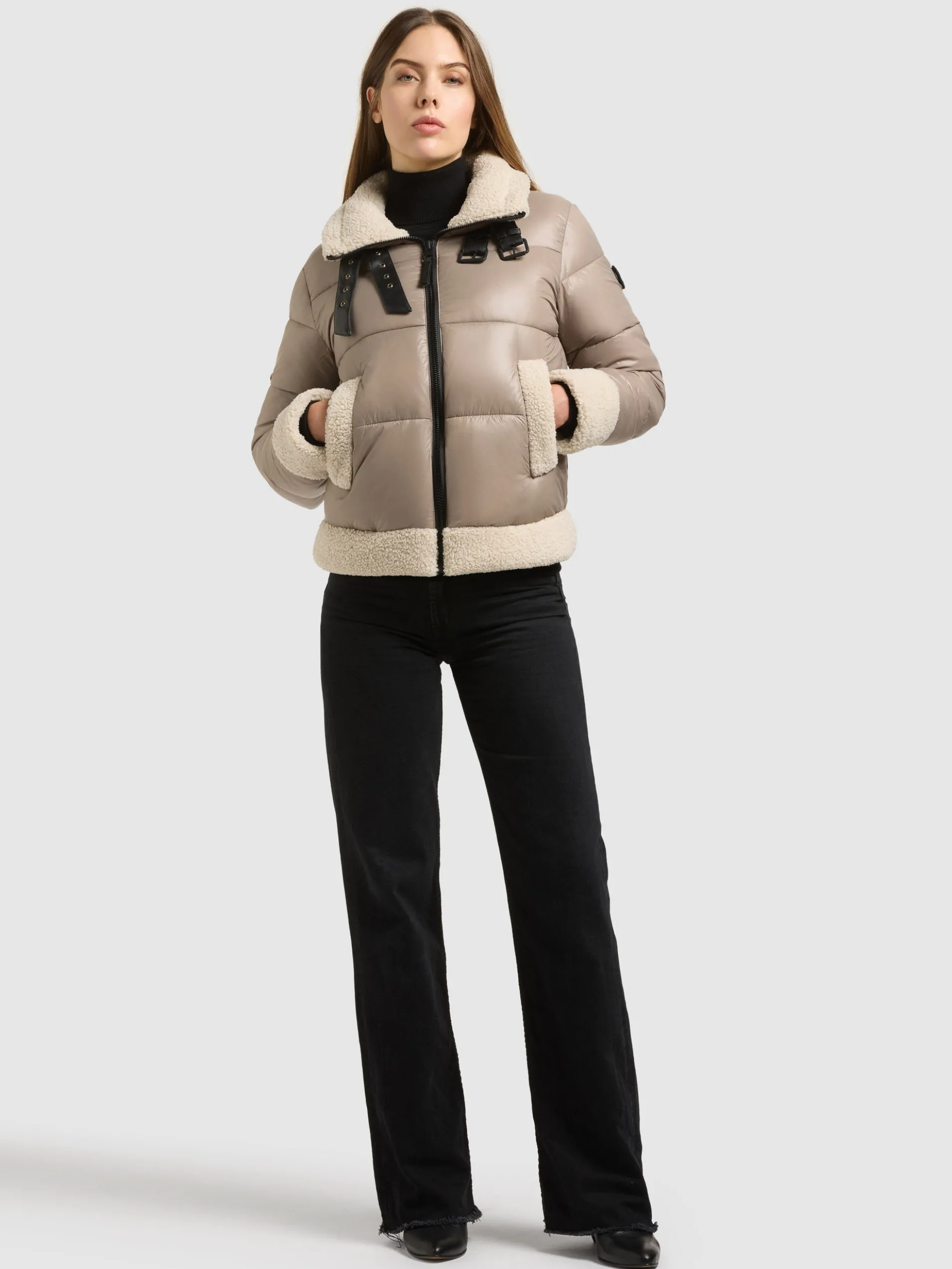 Jacke GHALIA TAUPE GREY
