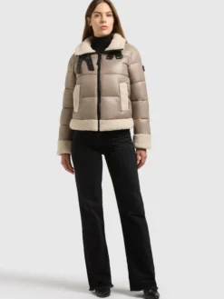 Jacke GHALIA TAUPE GREY