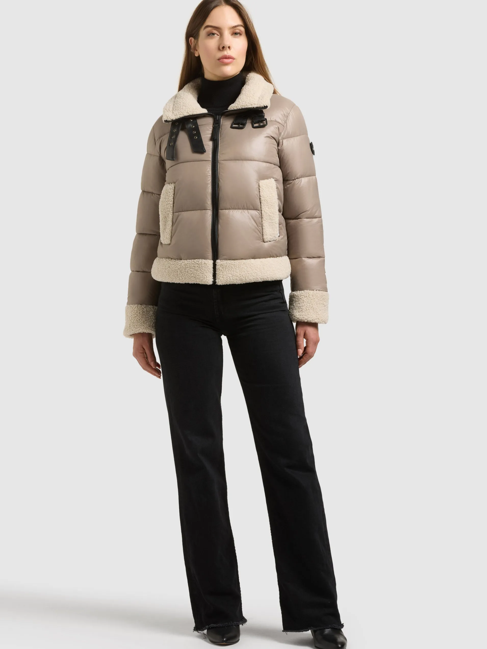 Jacke GHALIA TAUPE GREY
