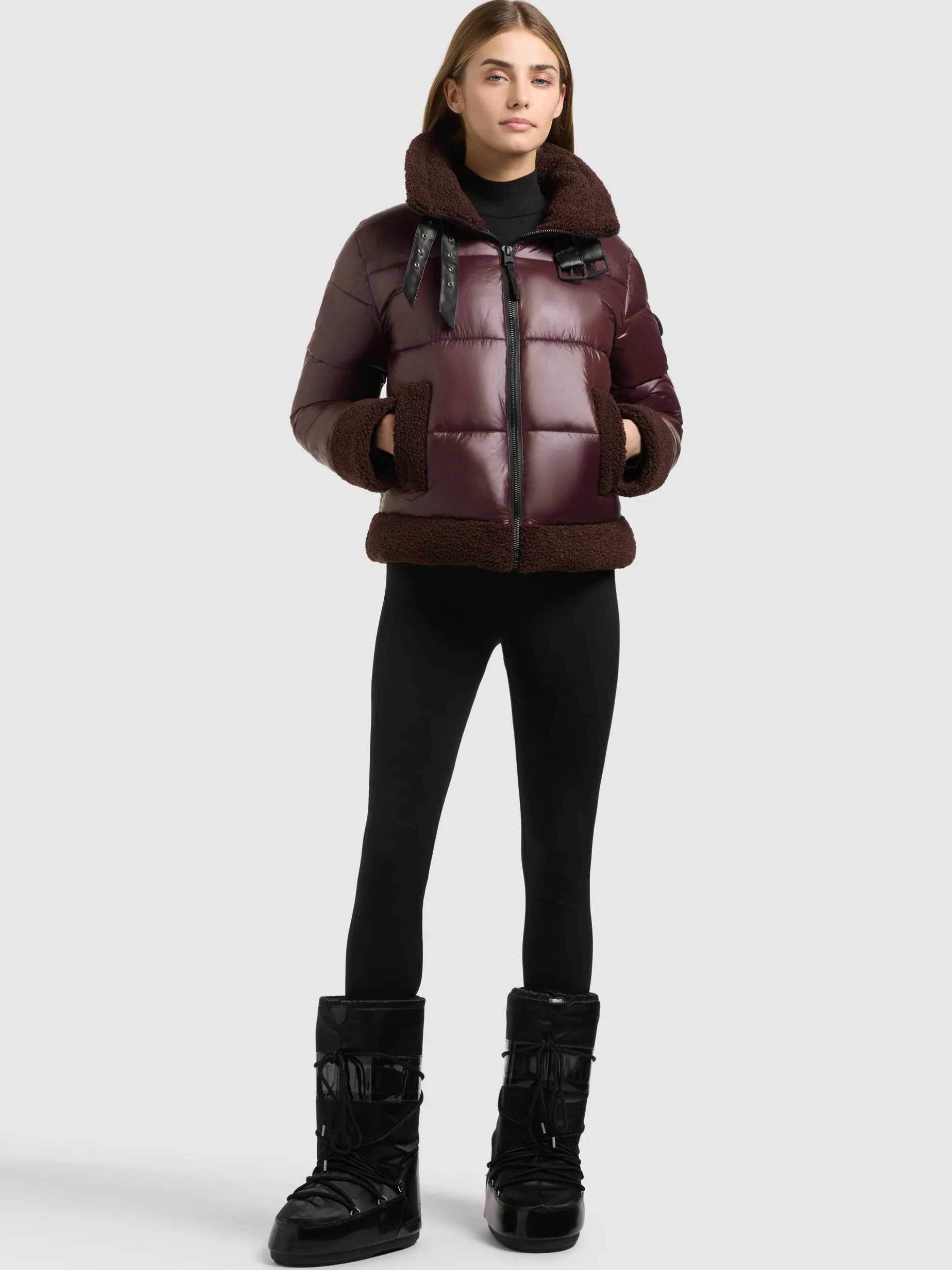 Jacke GHALIA WINESTONE RED