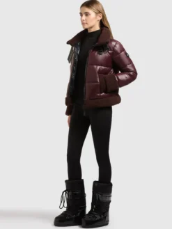 Jacke GHALIA WINESTONE RED