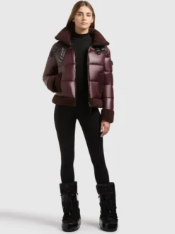Jacke GHALIA WINESTONE RED
