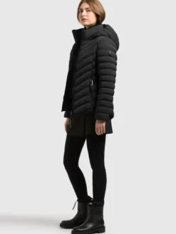 Jacke GITTY - 2IN1 WITH BAG BLACK