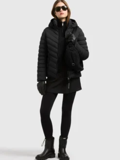 Jacke GITTY - 2IN1 WITH BAG BLACK