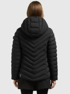 Jacke GITTY - 2IN1 WITH BAG BLACK
