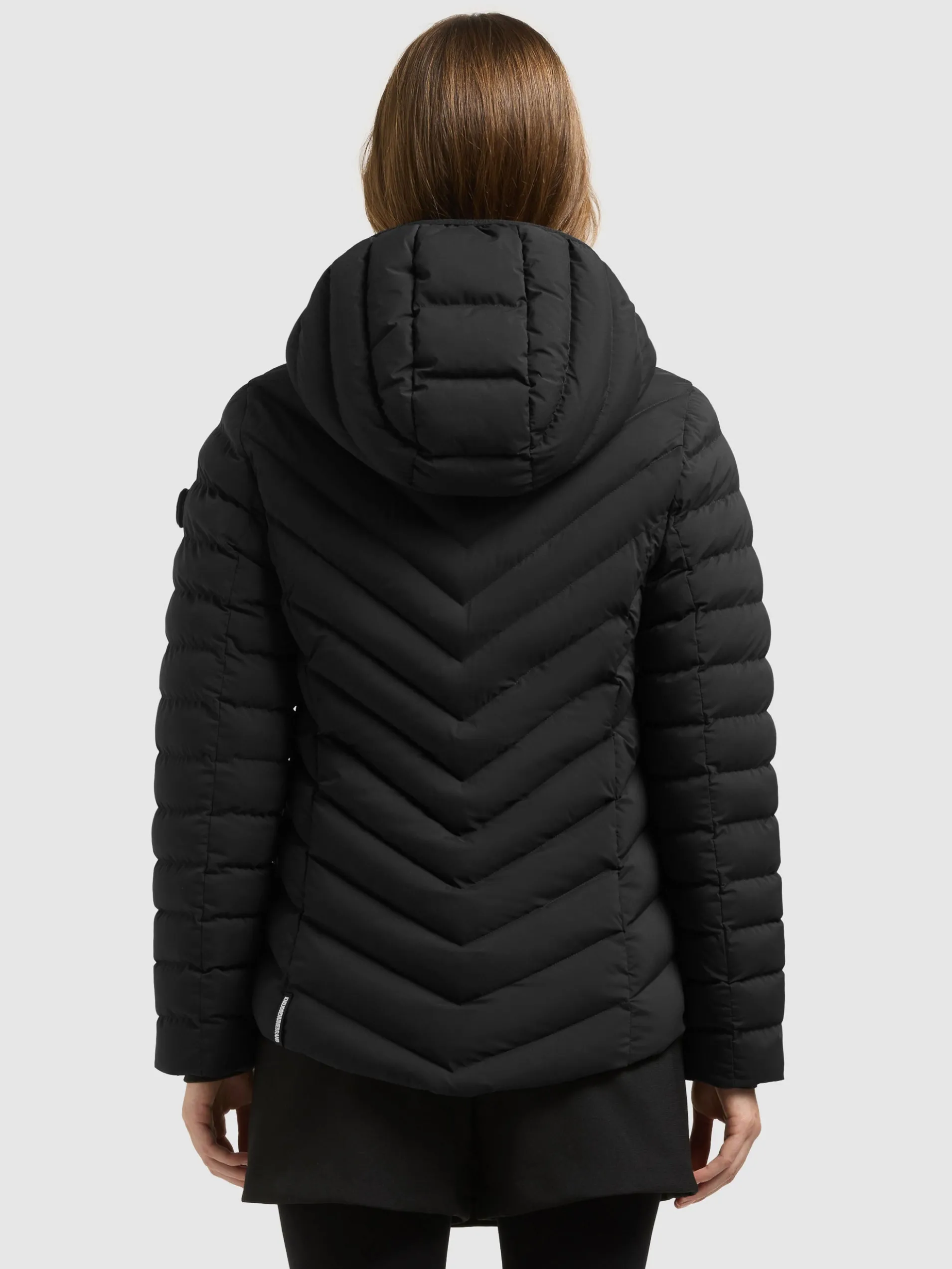 Jacke GITTY - 2IN1 WITH BAG BLACK