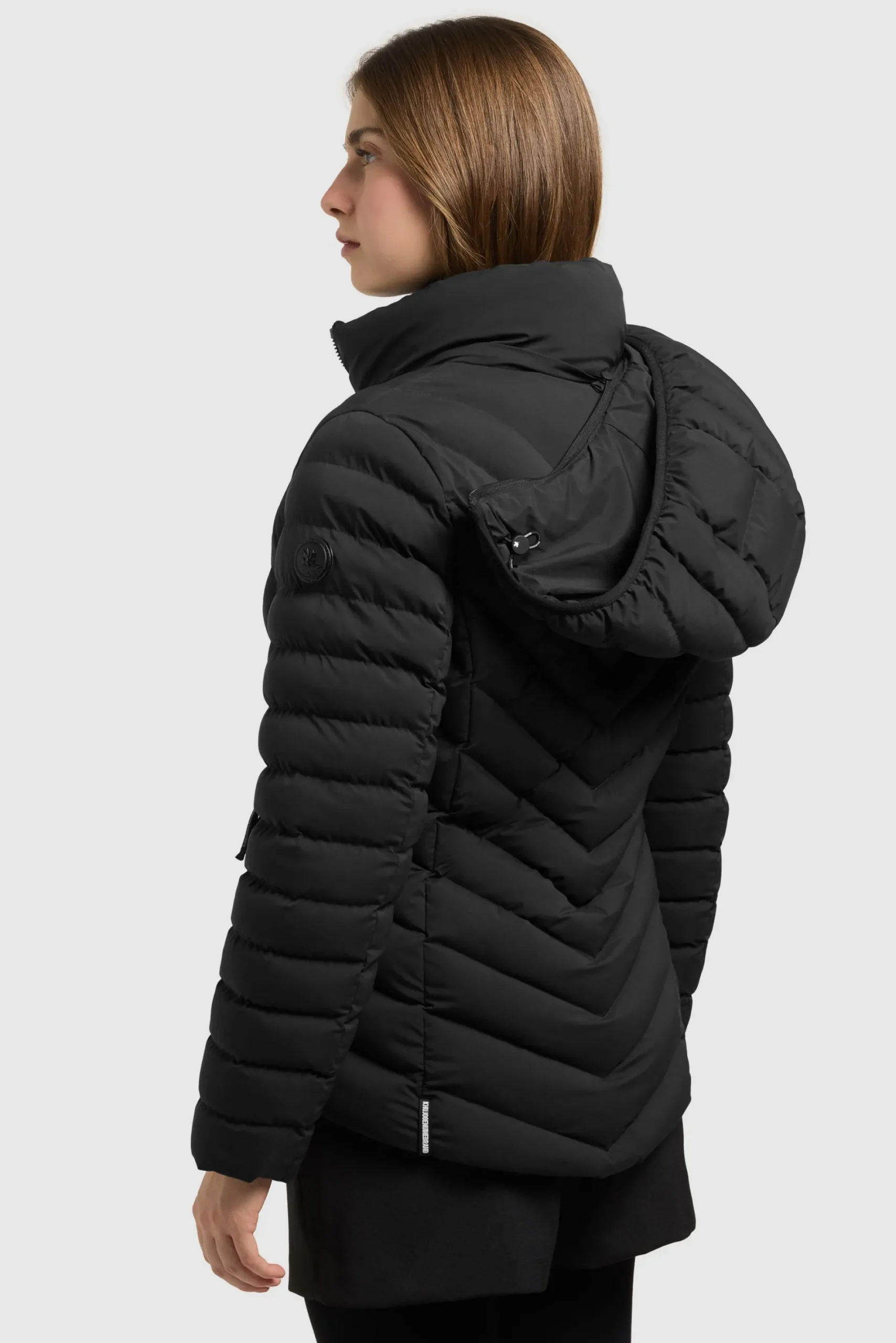 Jacke GITTY - 2IN1 WITH BAG BLACK