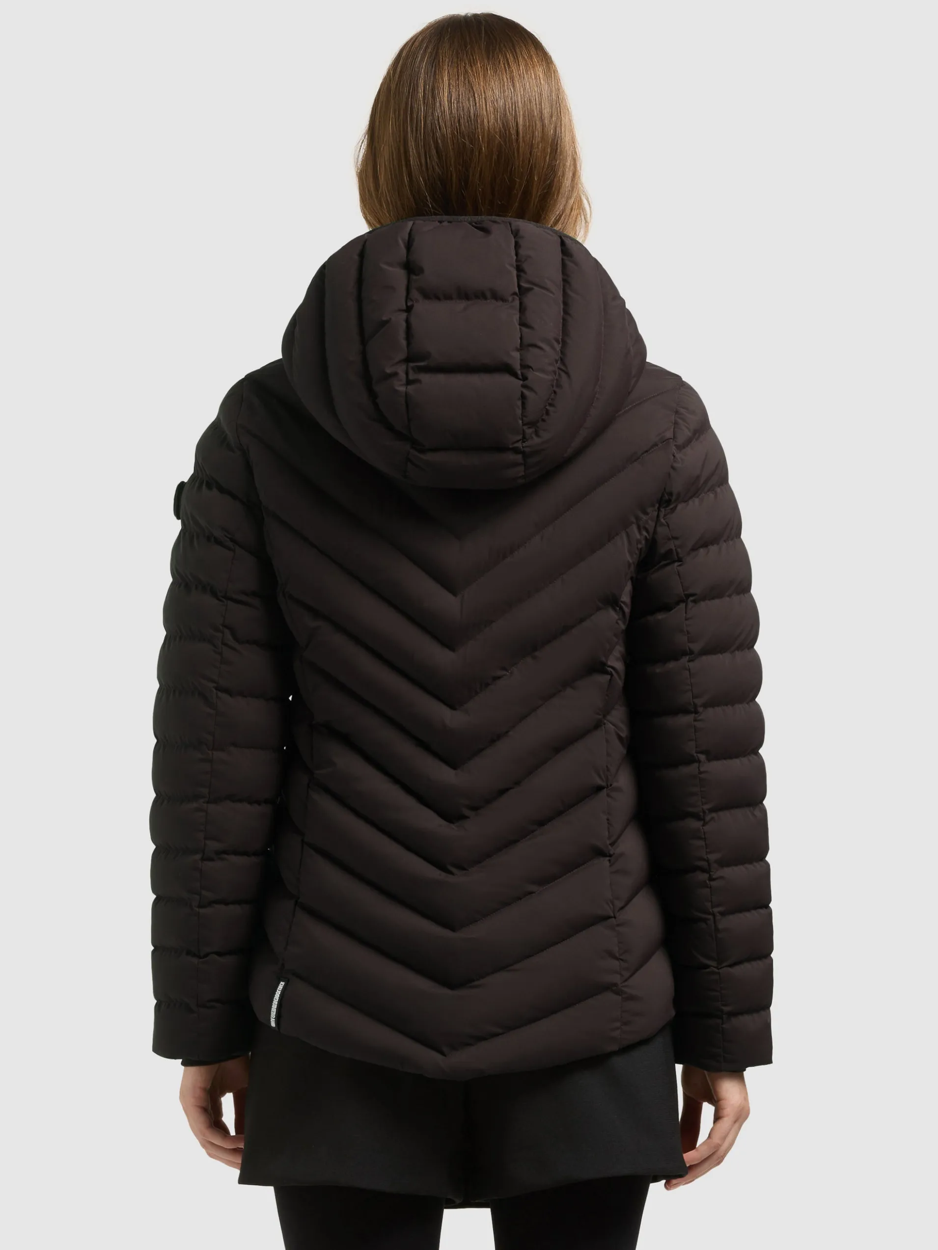 Jacke GITTY - 2IN1 WITH BAG CHOCOLATE CHIP