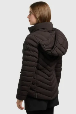 Jacke GITTY - 2IN1 WITH BAG CHOCOLATE CHIP