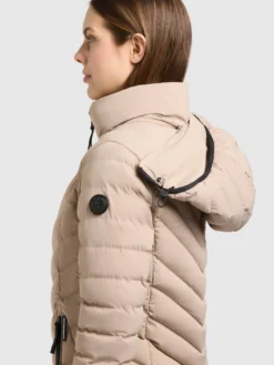 Jacke GITTY - 2IN1 WITH BAG HUMUS BEIGE