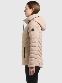 Jacke GITTY - 2IN1 WITH BAG HUMUS BEIGE