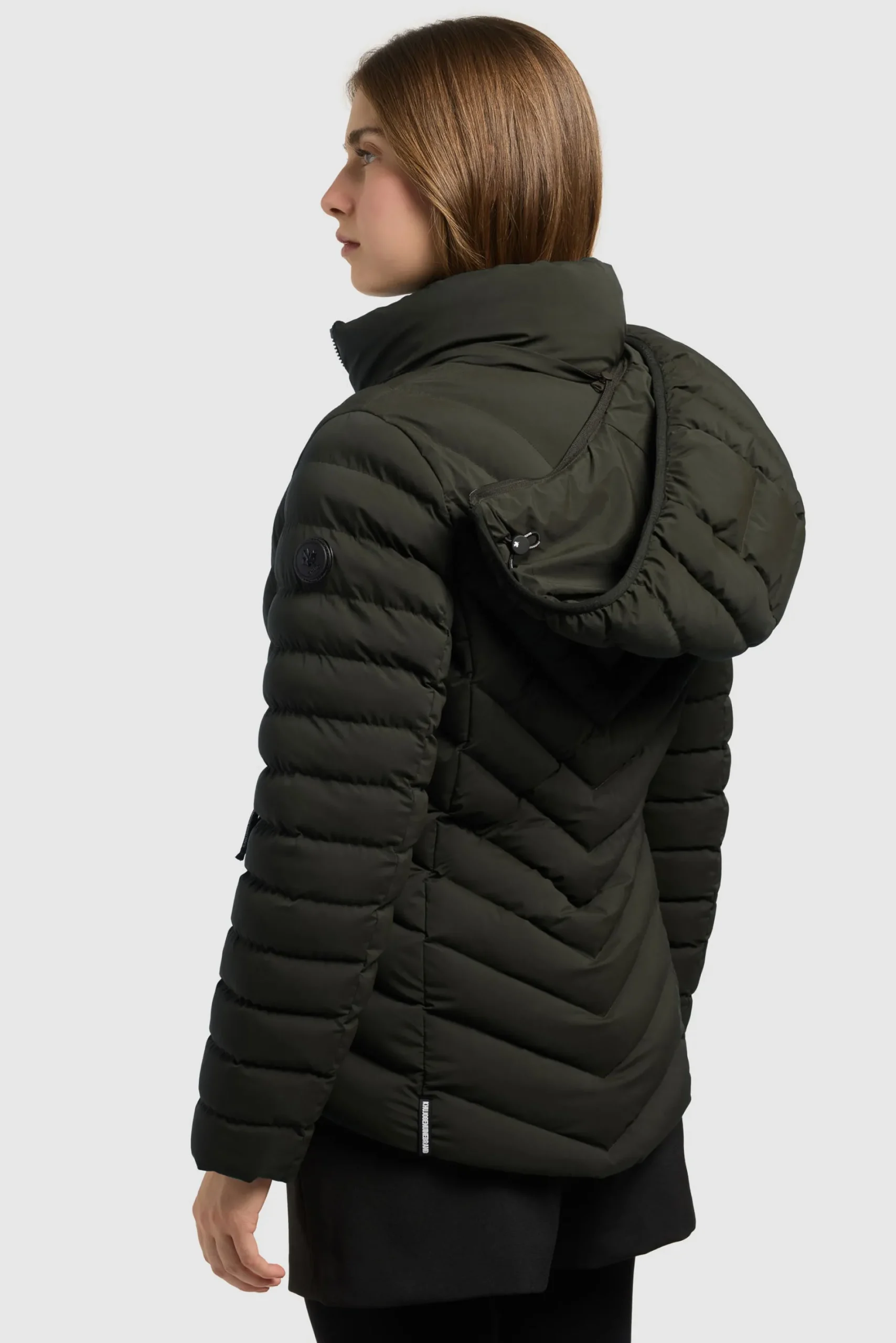 Jacke GITTY - 2IN1 WITH BAG PARK GREEN
