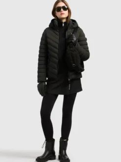 Jacke GITTY - 2IN1 WITH BAG PARK GREEN