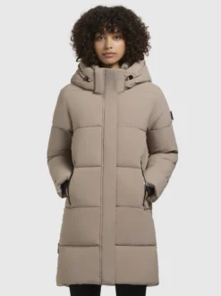 Jacke HAYA MATT Graubeige