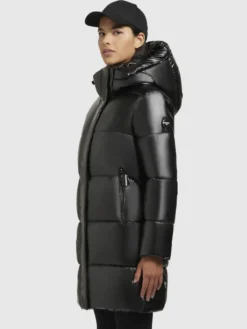 Jacke HAYA SHINY Schwarz