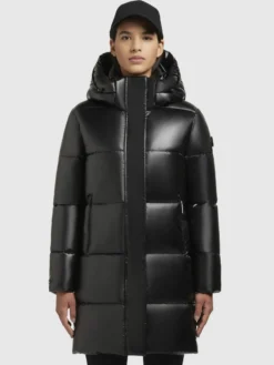 Jacke HAYA SHINY Schwarz