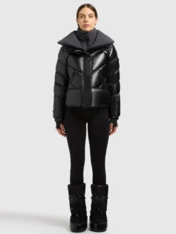 Jacke HAZLEY - 2IN1 (Einsatz herausnehmbar) BLACK