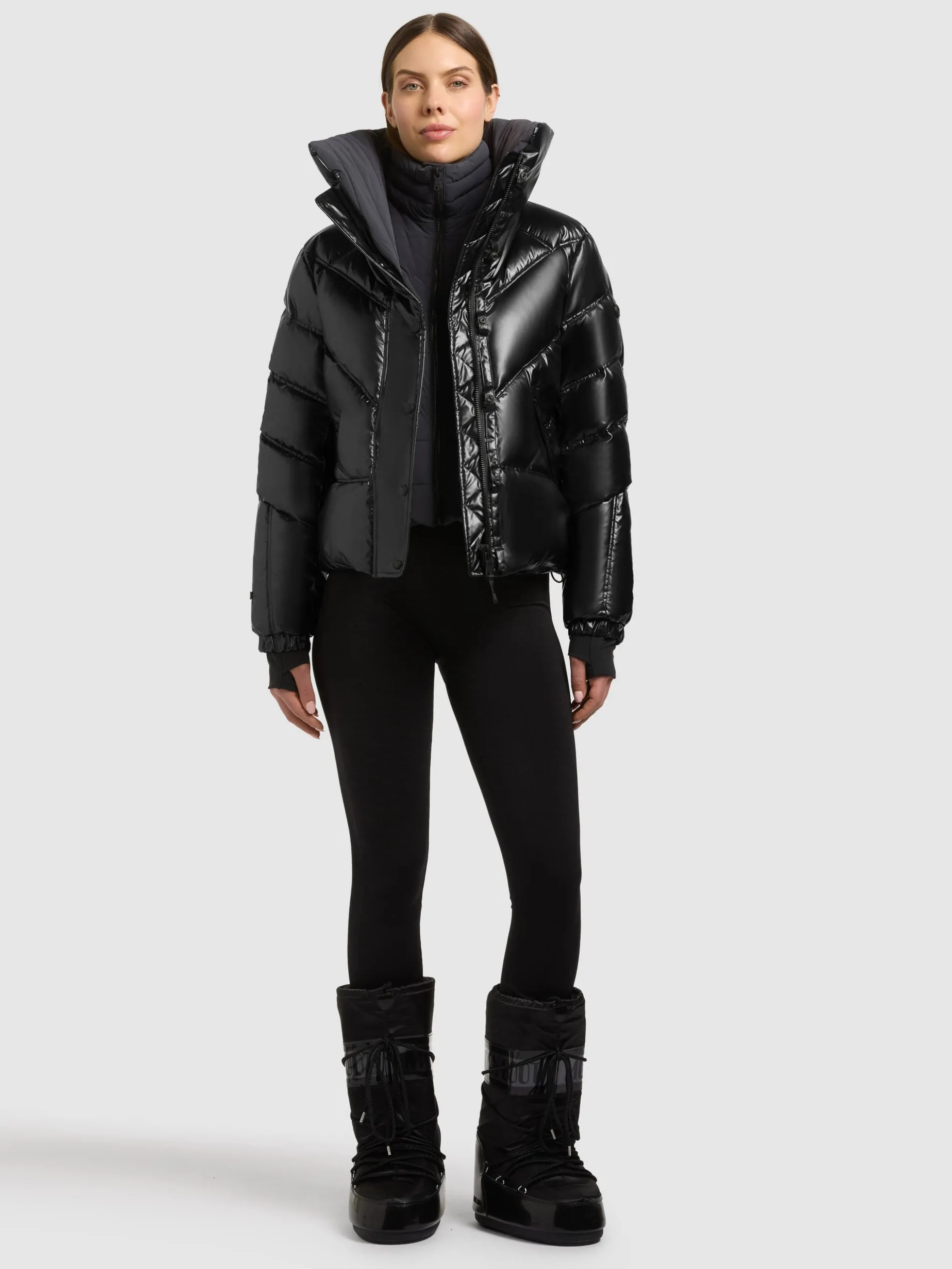 Jacke HAZLEY - 2IN1 (Einsatz herausnehmbar) BLACK