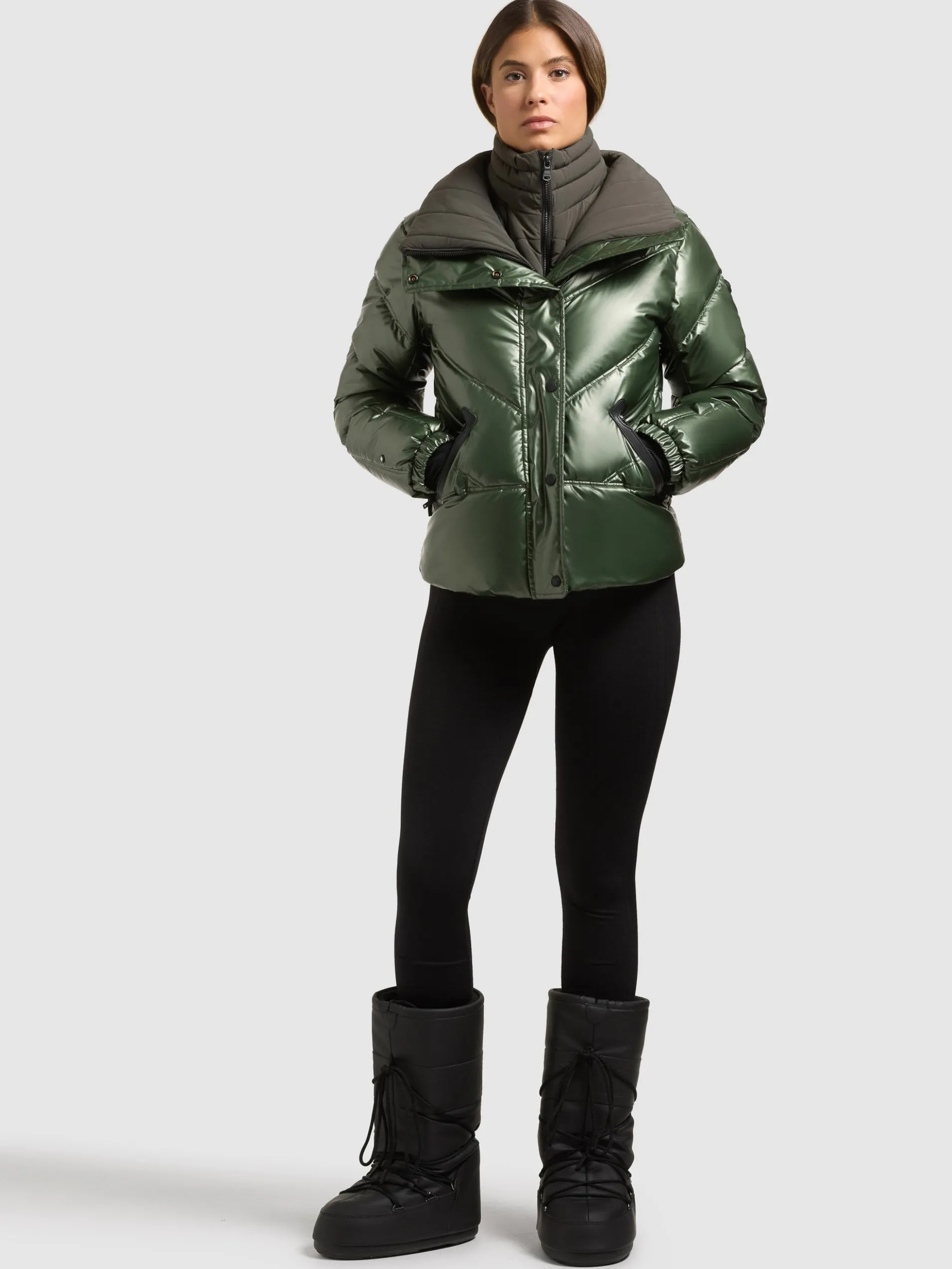 Jacke HAZLEY - 2IN1 (Einsatz herausnehmbar) TREE GREEN