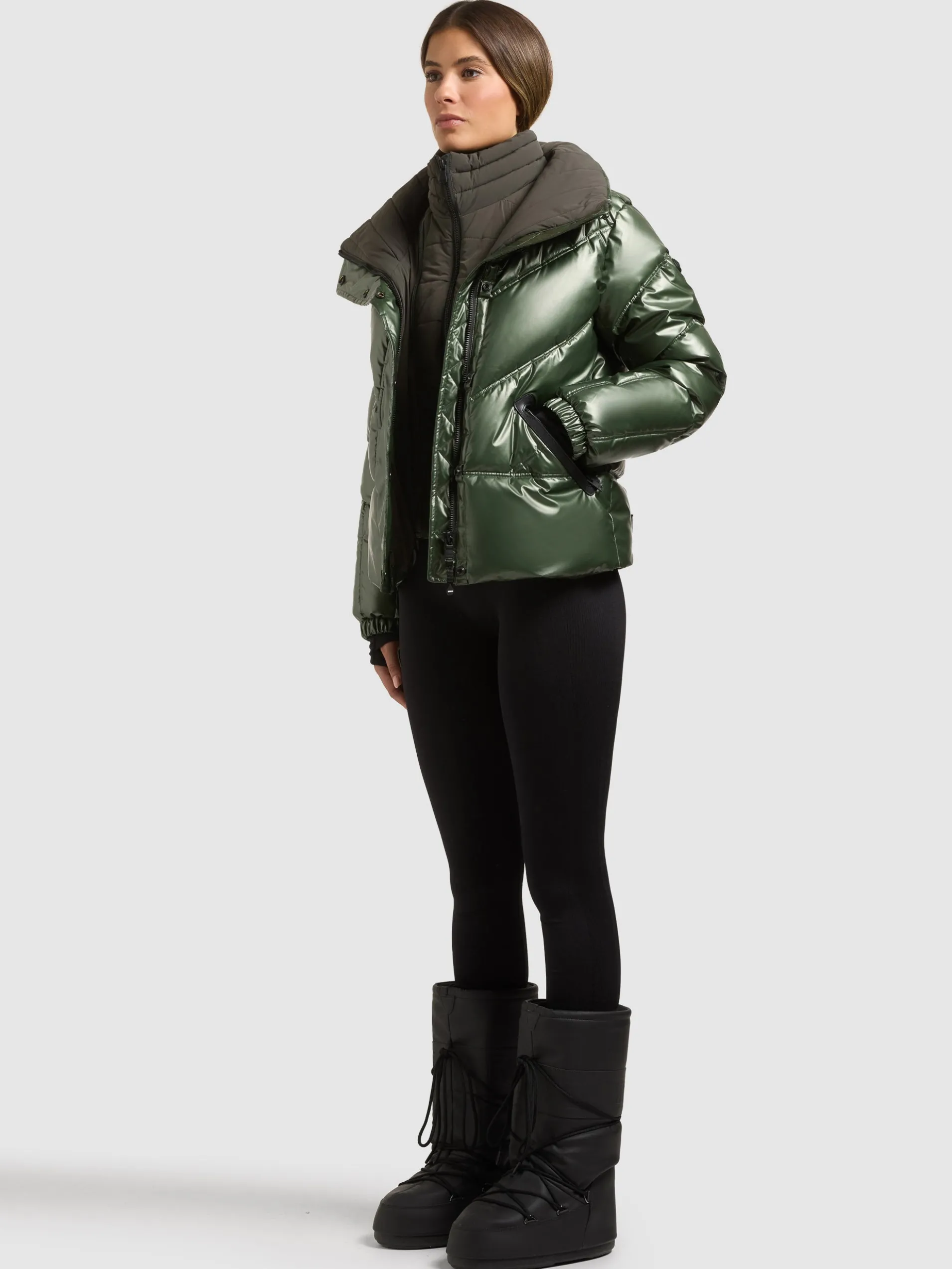 Jacke HAZLEY - 2IN1 (Einsatz herausnehmbar) TREE GREEN