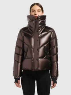Jacke HAZLEY - 2IN1 (Einsatz herausnehmbar) MOODY PLUM