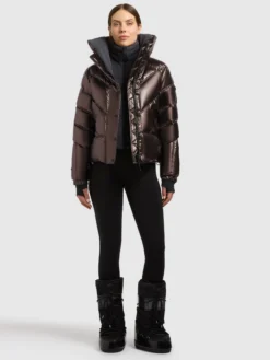 Jacke HAZLEY - 2IN1 (Einsatz herausnehmbar) MOODY PLUM