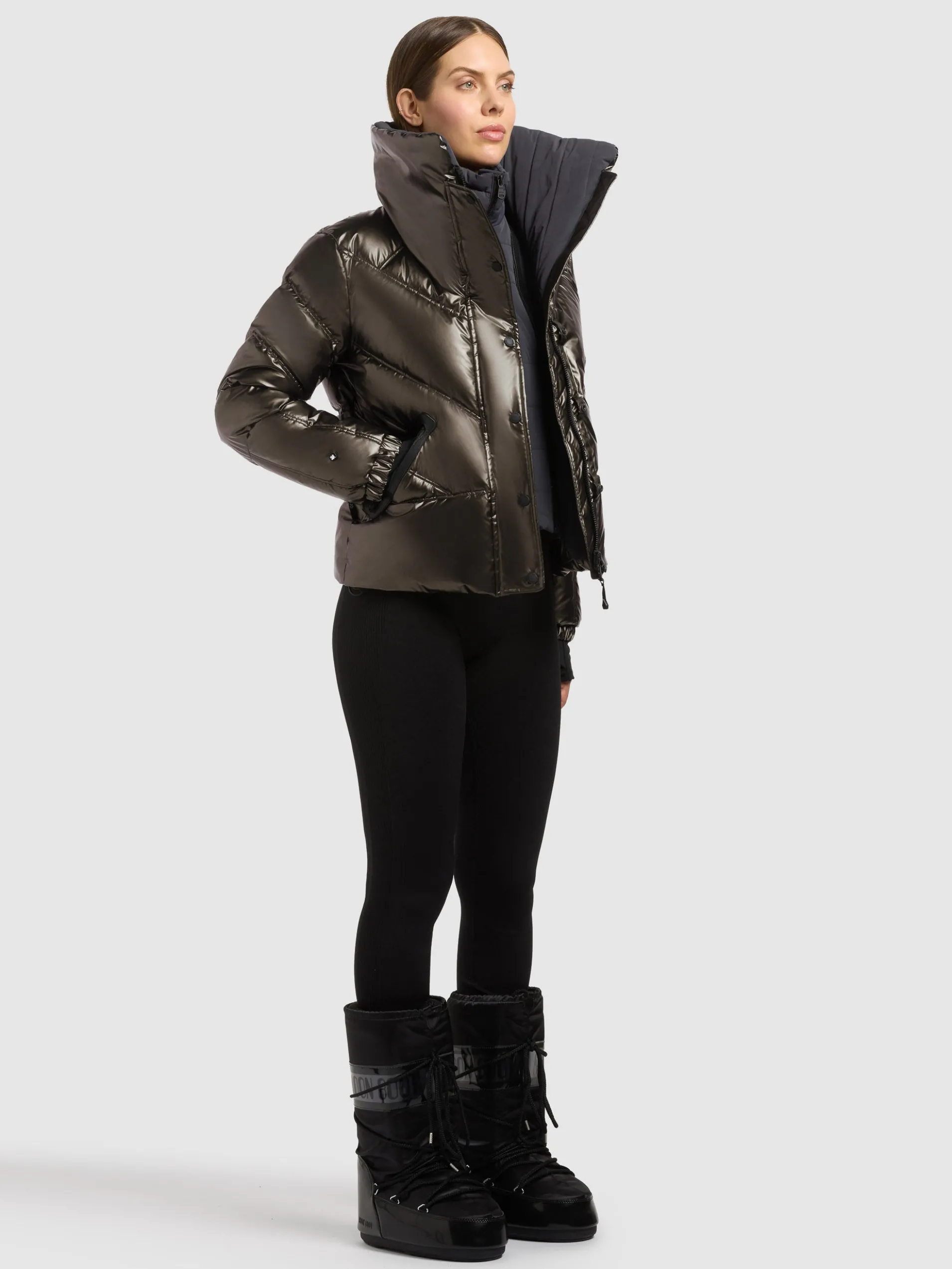 Jacke HAZLEY - 2IN1 (Einsatz herausnehmbar) CANE BROWN