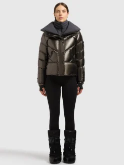 Jacke HAZLEY - 2IN1 (Einsatz herausnehmbar) CANE BROWN