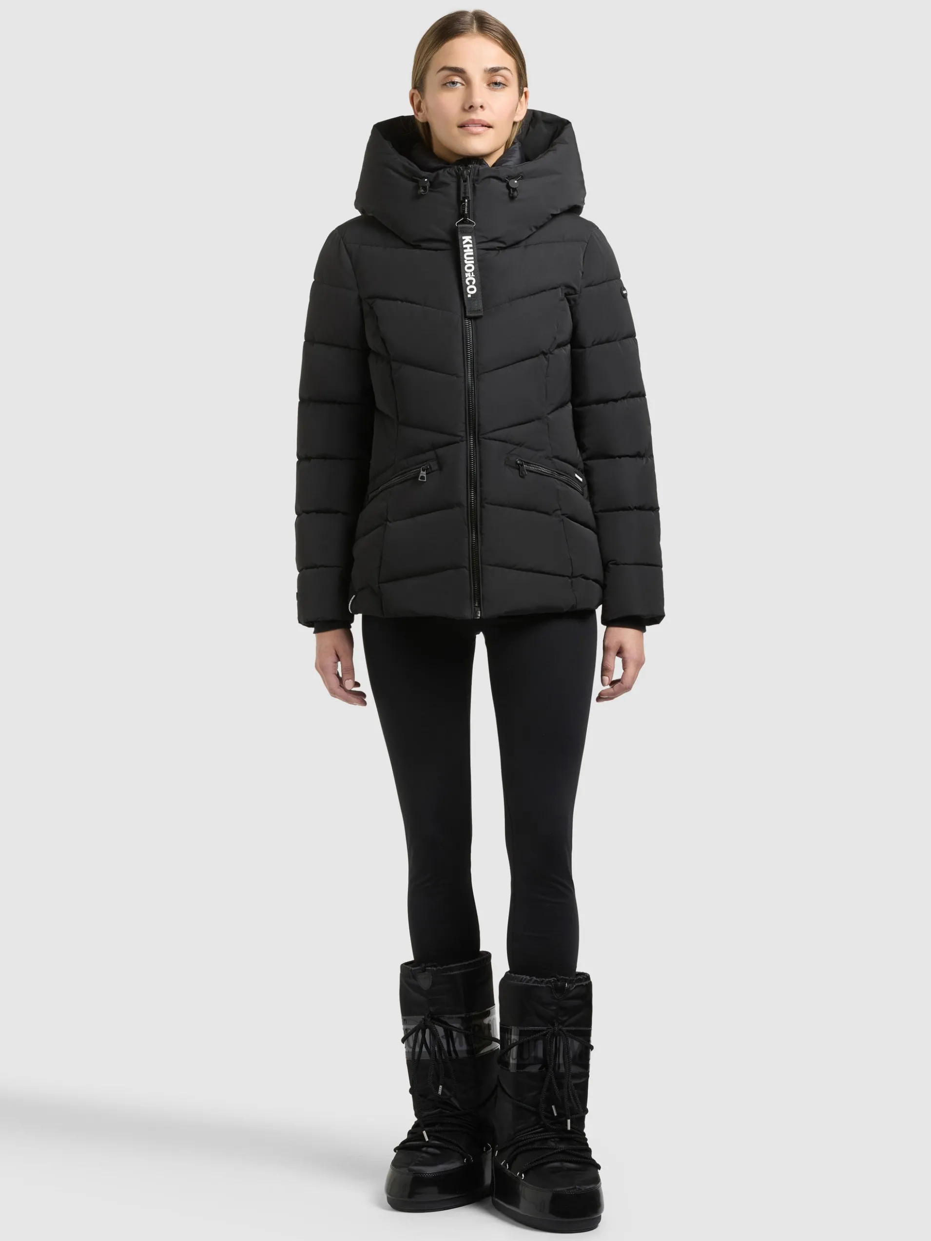 Jacke HERSCH2 - 2IN1 (Einsatz herausnehmbar) BLACK
