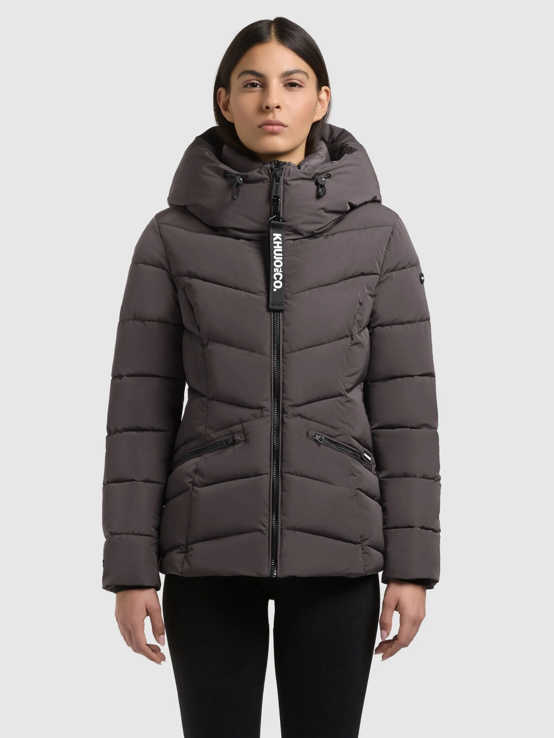 Jacke HERSCH2 - 2IN1 (Einsatz herausnehmbar) MOODY PLUM