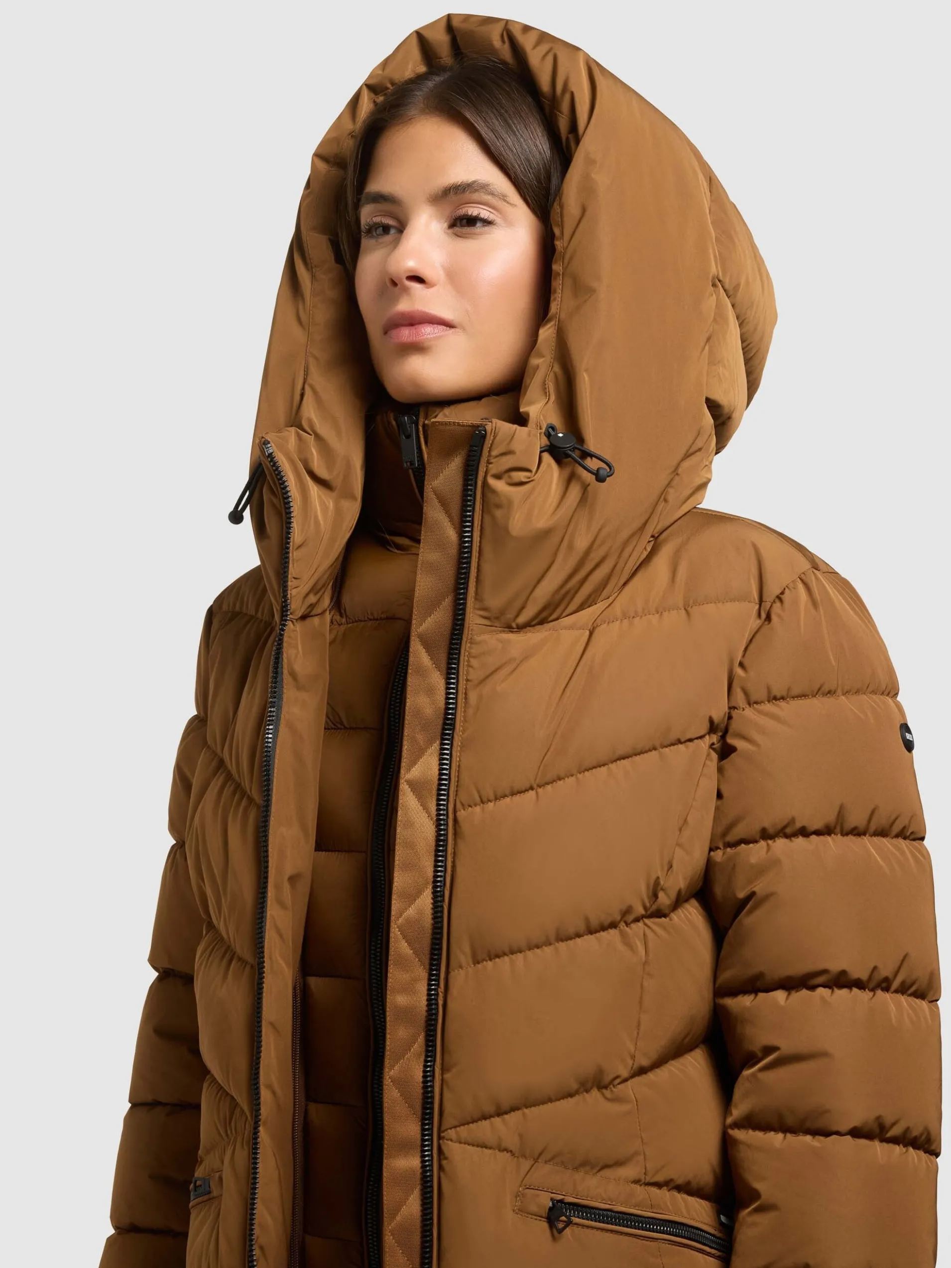 Jacke HERSCH2 - 2IN1 (Einsatz herausnehmbar) GINGERBREAD BROWN