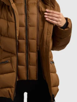 Jacke HERSCH2 - 2IN1 (Einsatz herausnehmbar) GINGERBREAD BROWN