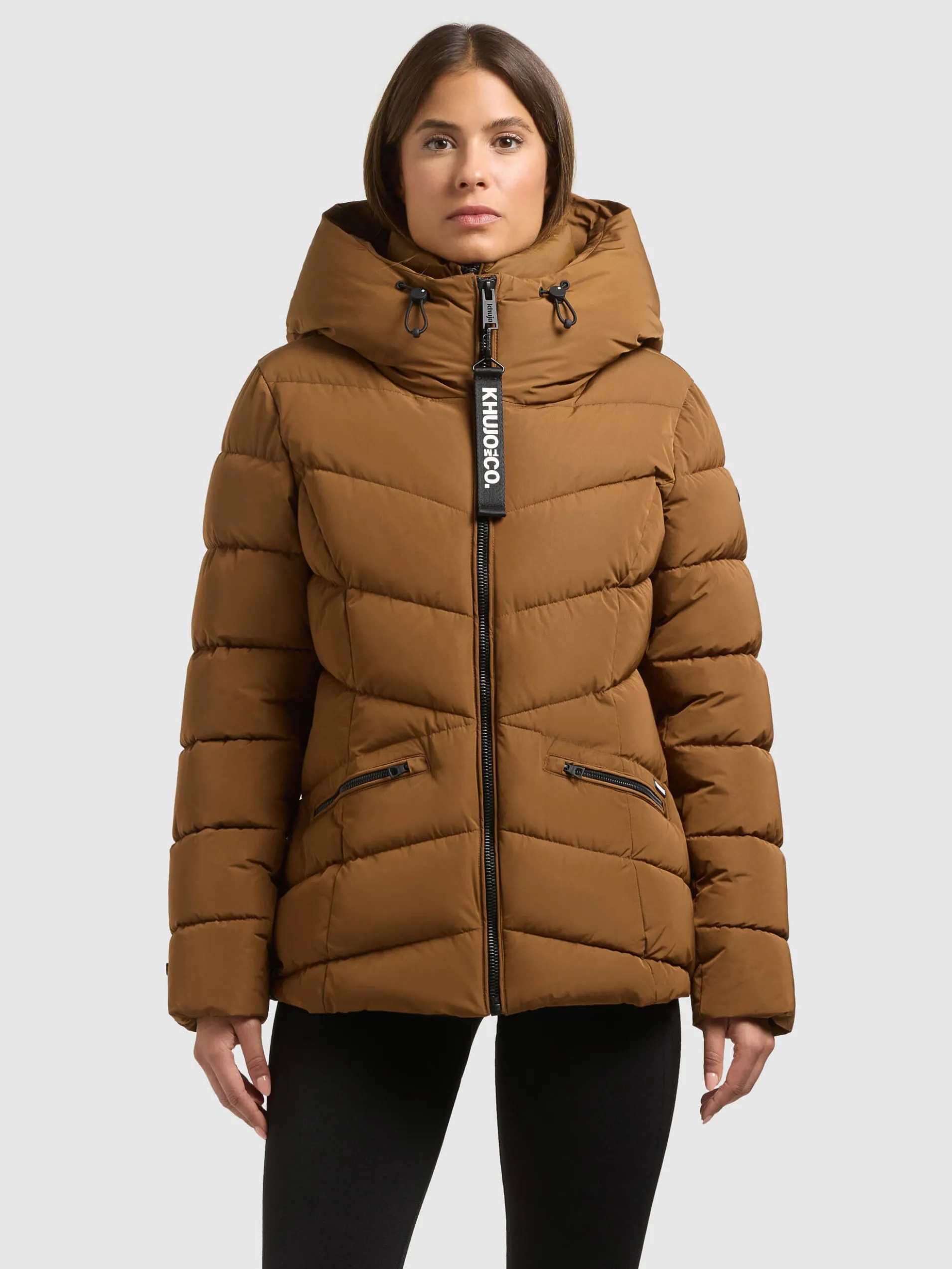 Jacke HERSCH2 - 2IN1 (Einsatz herausnehmbar) GINGERBREAD BROWN