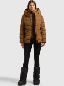 Jacke HERSCH2 - 2IN1 (Einsatz herausnehmbar) GINGERBREAD BROWN