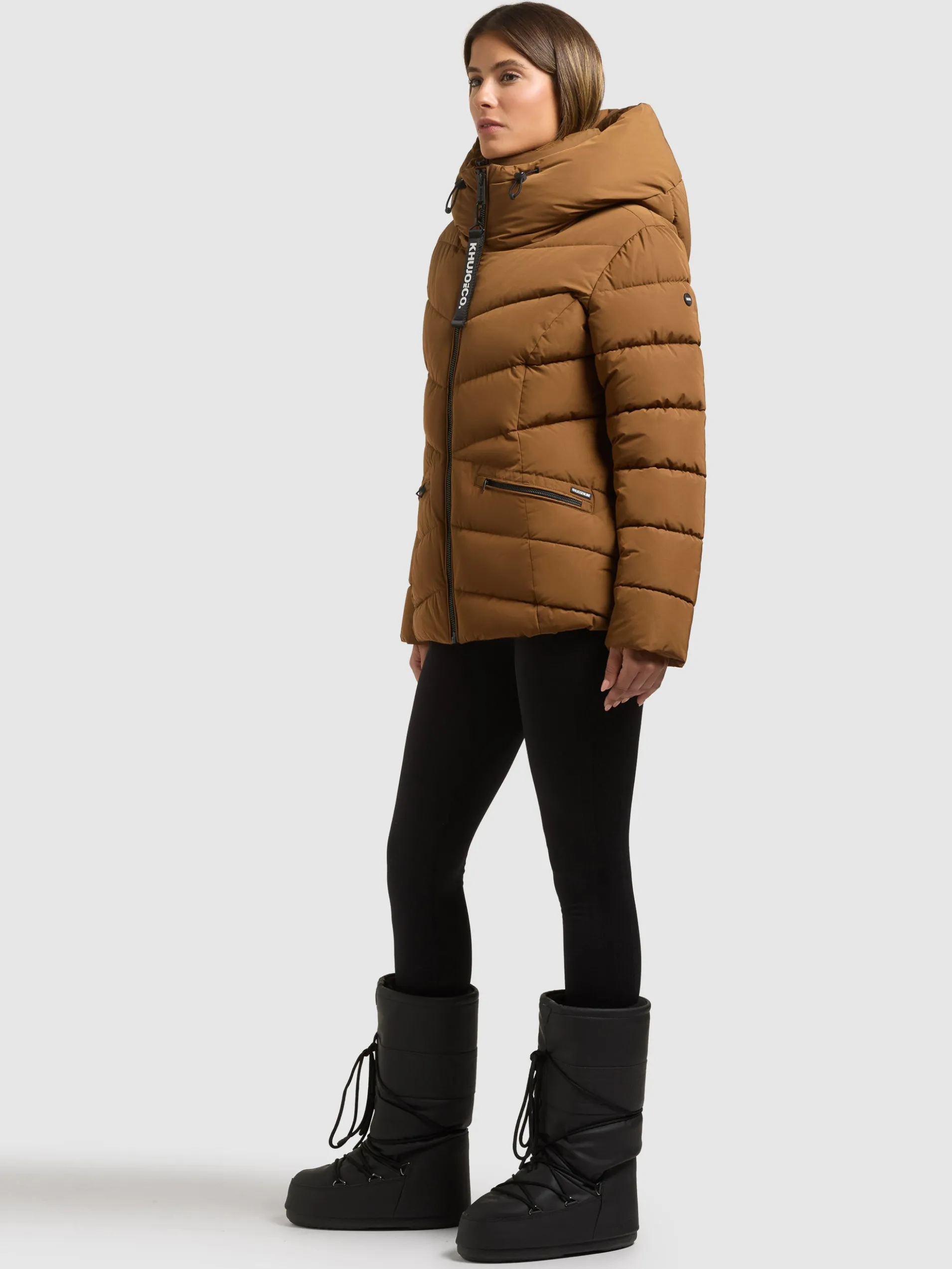 Jacke HERSCH2 - 2IN1 (Einsatz herausnehmbar) GINGERBREAD BROWN