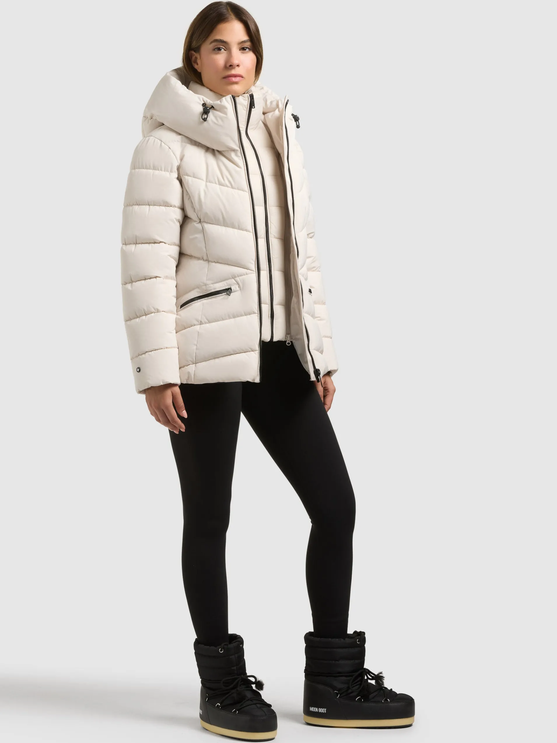 Jacke HERSCH2 - 2IN1 (Einsatz herausnehmbar) DOVE WHITE