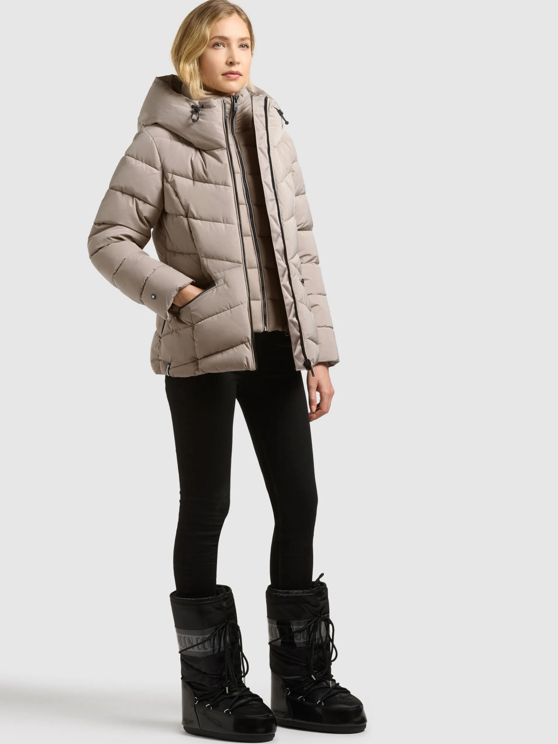 Jacke HERSCH2 - 2IN1 (Einsatz herausnehmbar) DUSTY BEIGE