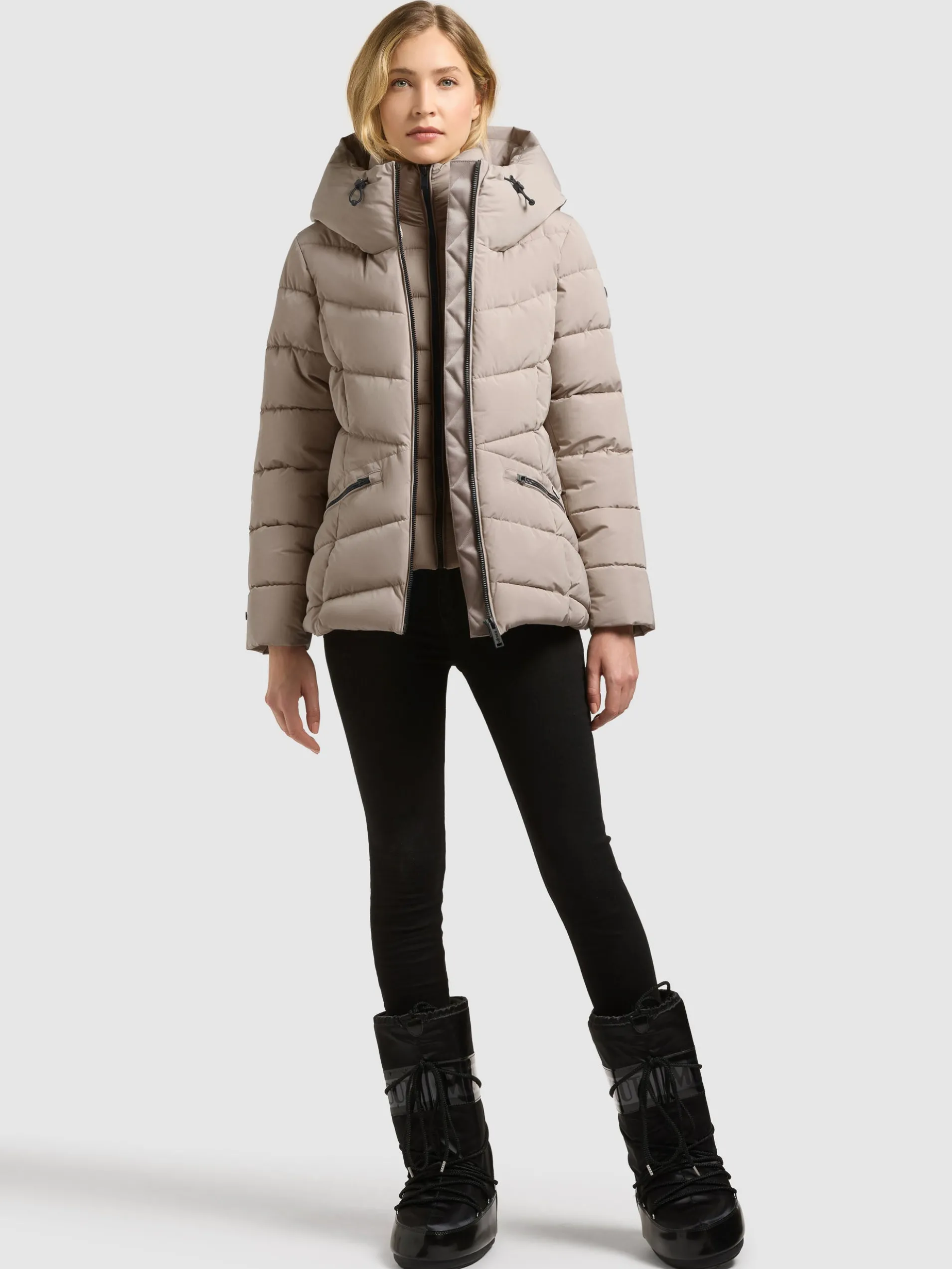 Jacke HERSCH2 - 2IN1 (Einsatz herausnehmbar) DUSTY BEIGE